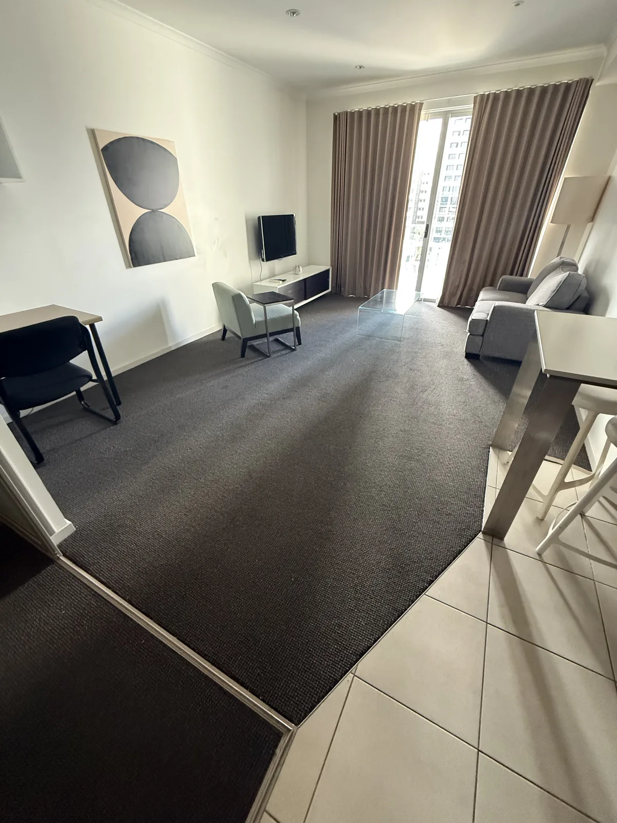 Carpet repairs in hotel