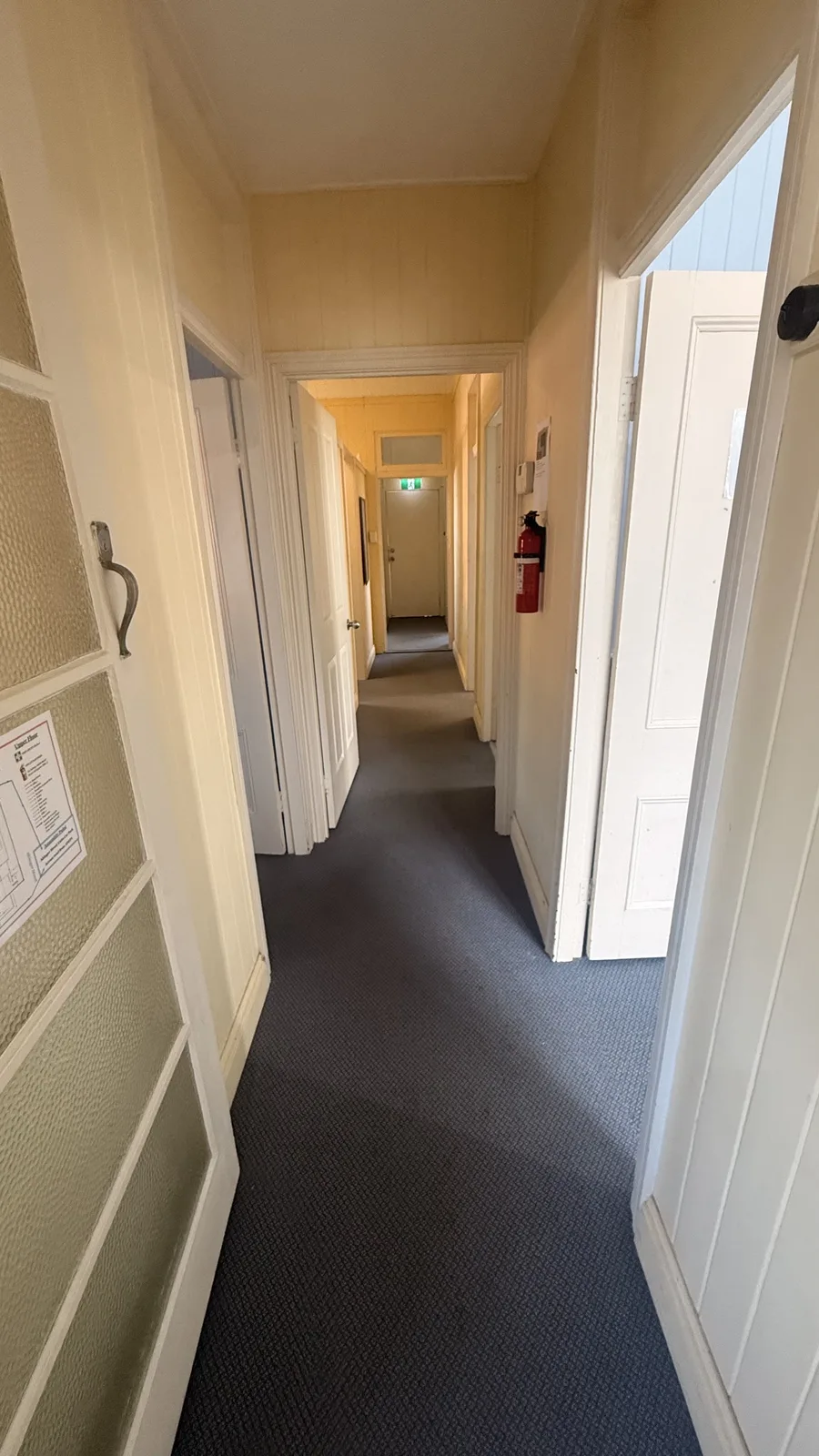 Office before LVP installation